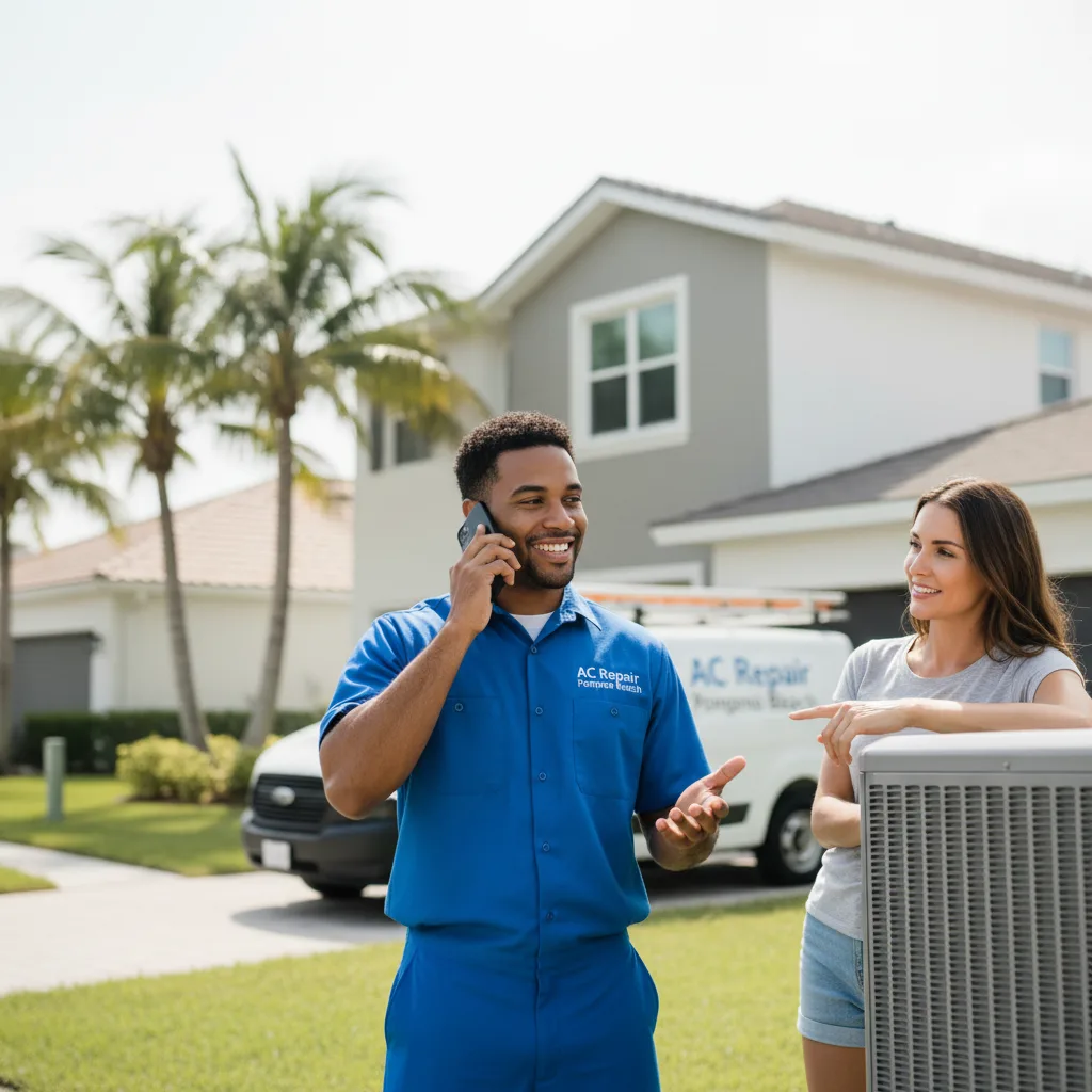 AC Repair Pompano Beach customer support in West Bloomfield